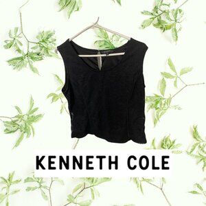 Women's XL Kenneth Cole Black Cami Top With Lace And Lining Materials